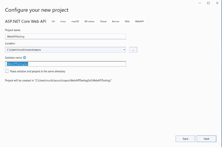 Testing REST APIs From Visual Studio 2022